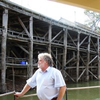 Danny at Echuca wharf