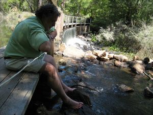 Danny cooling off Margaret R