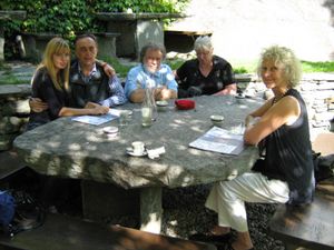Famiglia Fioretti at Ticinese grotto