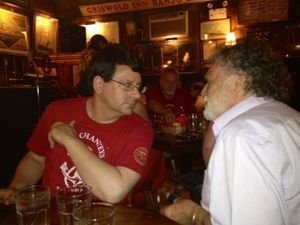 Joseph & Danny at the Griswald Inn