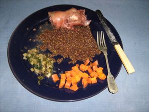 Stuffed pigs trotters